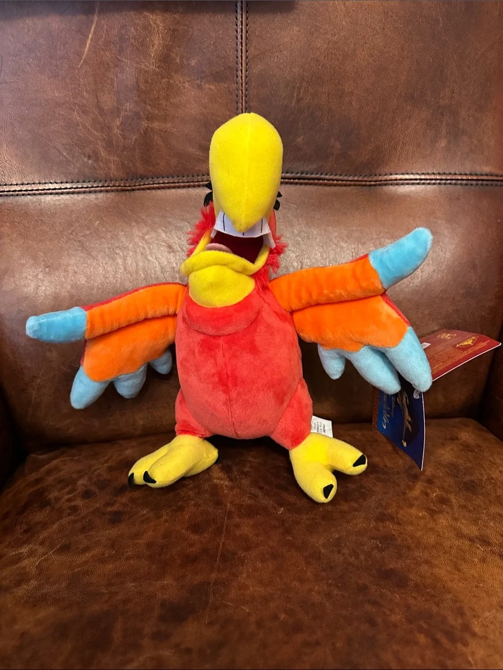 Disney Lago Aladdin Plush Parrot New With Tags
